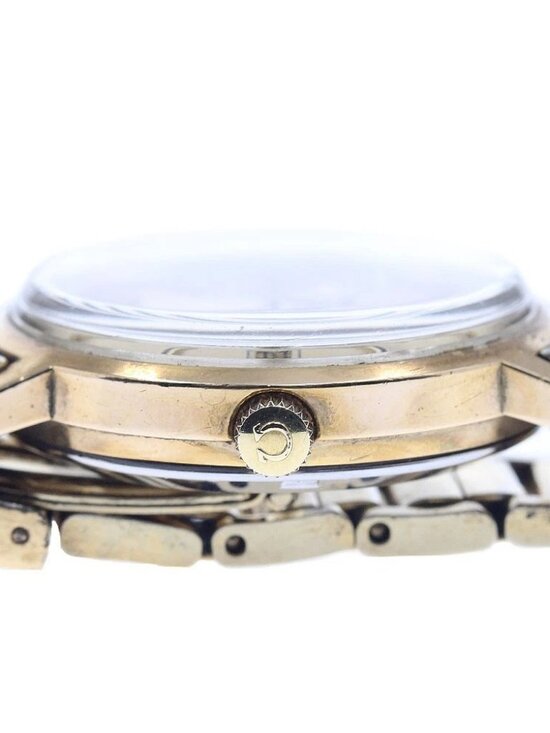 OMEGA Geneve 166.0163 Date Cal.1012 Gold Dial Automatic Men\'s Watch_932783 main image 13